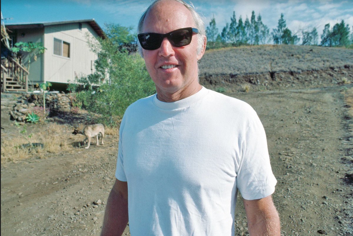 Gordon “Grubby” Clark the Henry Ford of the surf industry. 
The public perception is quite different than the man who he truly is. He was a good friend of dads. 📸 Bev Morgan 
#DanaBrown #DanaBrownFilms #BruceBrownFilms #BruceBrown #ClarkFoam #GrubbyClark #GordonClark #Surfboards