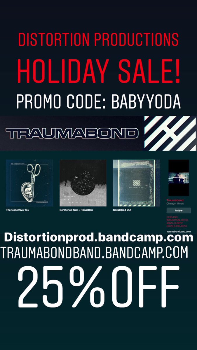 distortionprod.bandcamp.com traumabondband/bandcamp.com
