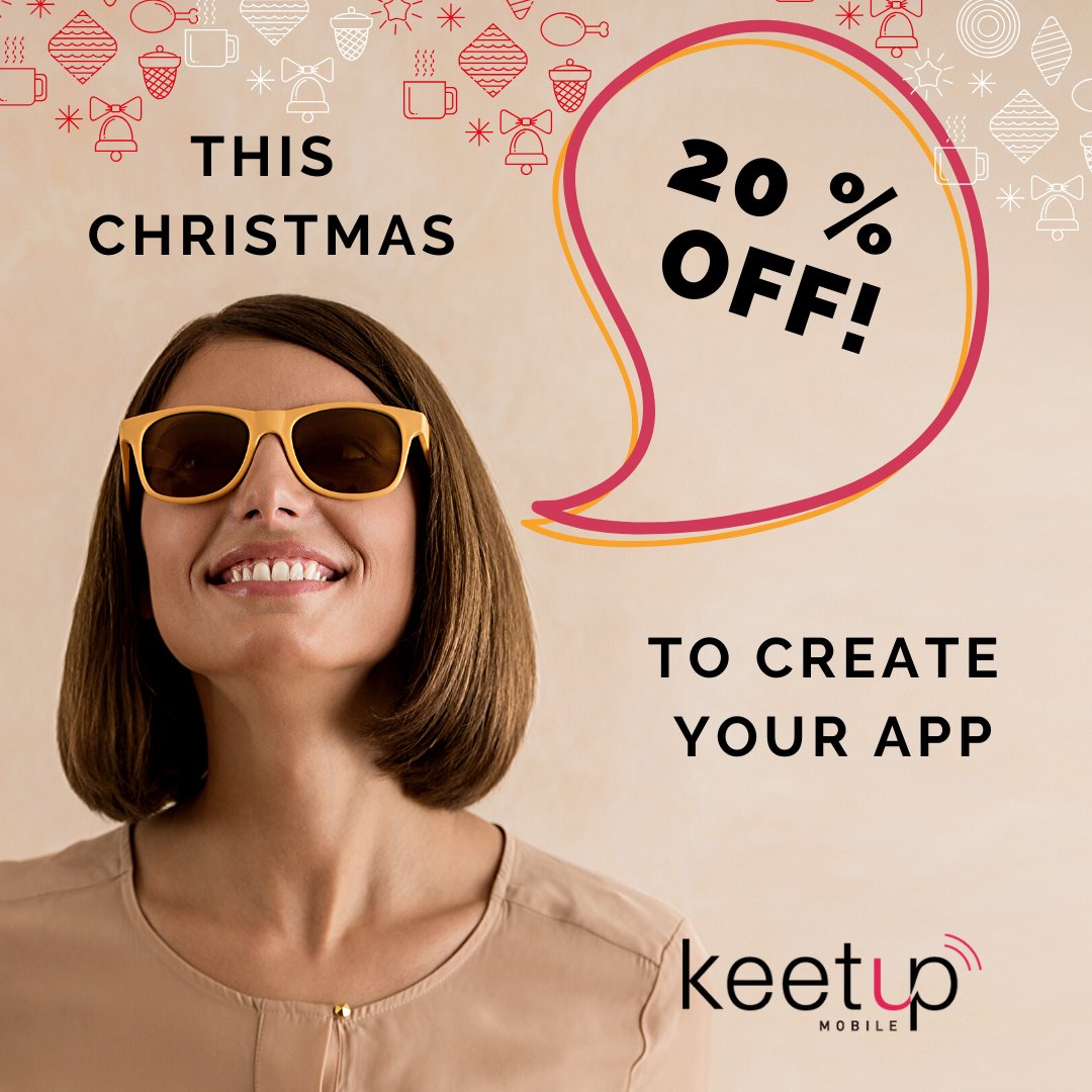 keetup's tweet photo. December is Christmas, and we love it. That is why we offer this great discount to start your APP! 

Diciembre es Navidad, y nos encanta! Es por eso que ofrecemos este descuento para que inicies tu APP!
#Christmas #newyearseve #2020 #keetup #mobileapp #mobile #navidad #nochebuena https://t.co/ynCgNlZHBx