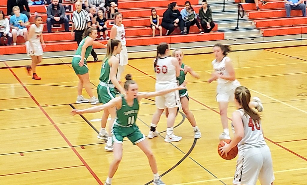 YourESN's tweet photo. The Pacific Sports Spa players of the game in the Tumwater girls win over Yelm were the T-Birds Olivia Bailon and for the Tornados Madison Plevyak. https://t.co/KWhsCd9Esy