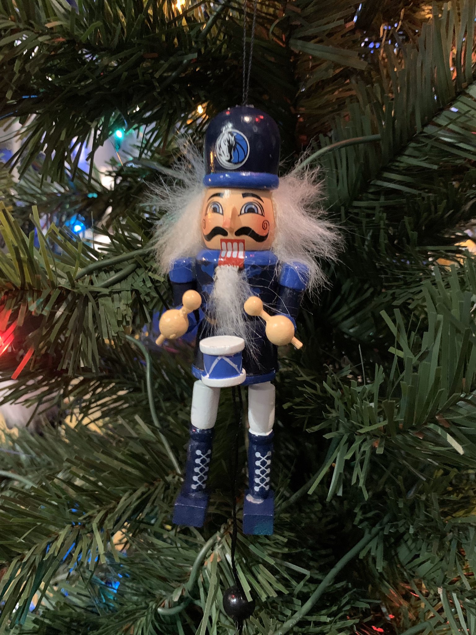 Dallas Mavs Shop On Twitter Add A Little Team Spirit To Your Christmas Tree With Our Wooden Nutcracker Ornament Shop This And Other Items From Our Holiday Collection Here Https T Co Ogxm4zqqwq Mavsholiday Dallasmavs