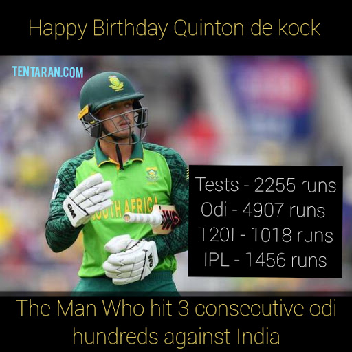 Happy Birthday Quinton de Kock !     