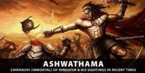 “if you removed this gem then the lesion caused by removal of this stone on his forehead will never rehabilate and will affect you from leprosy, till the end of Kaliyuga”. According to people belief every time Aswathama finds his death time yet he never finishes.