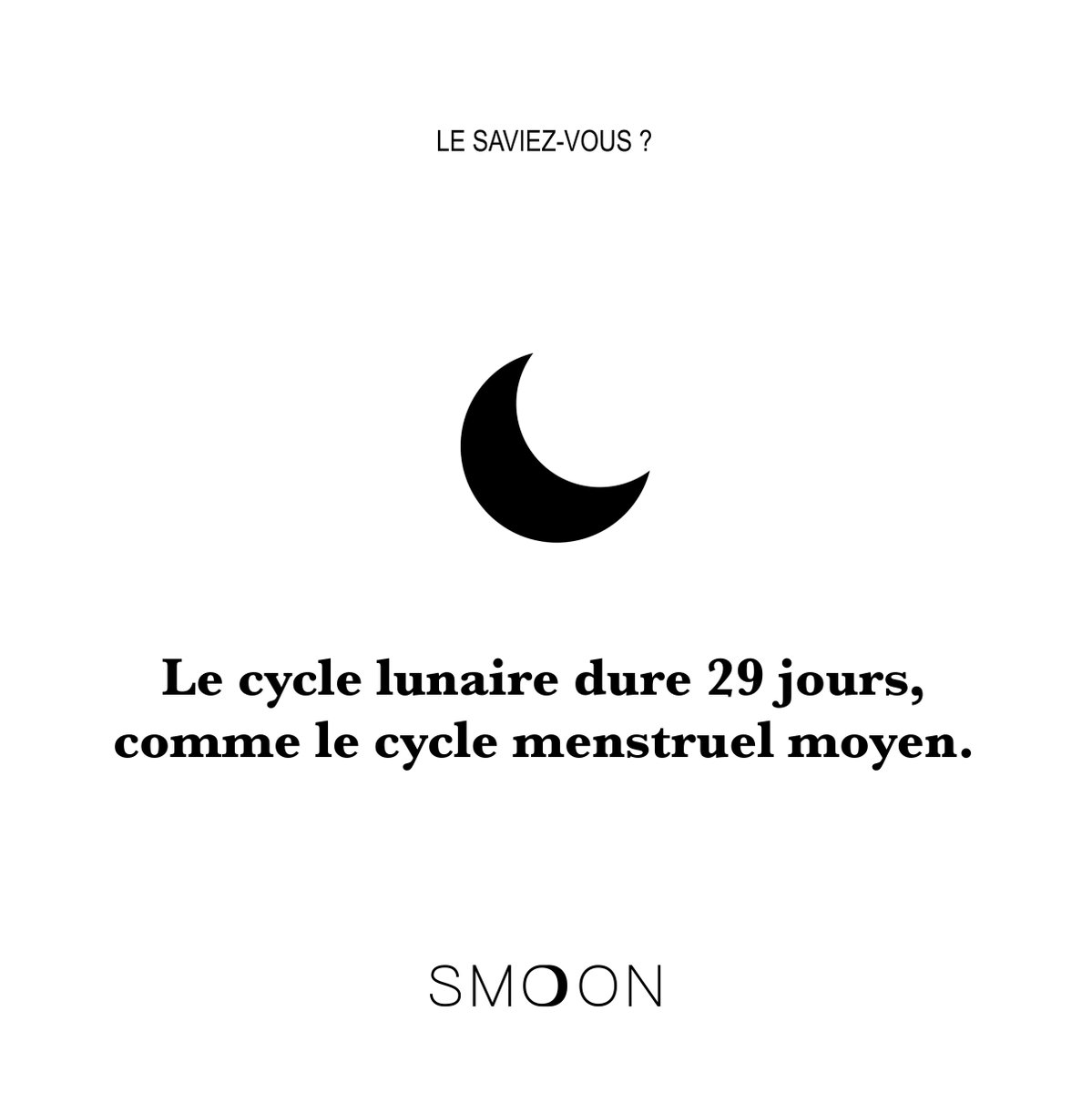 Coïncidence ??? On ne pense pas !
Et oui, c’est en partie à cause de tous les parallèles qui existent entre les cycles lunaire et menstruel que Smoon s’appelle Smoon 🌙 

#smoon #culottemenstruelle #changerlesregles #smoonrevolution #culottederegles #lifeproofunderwear