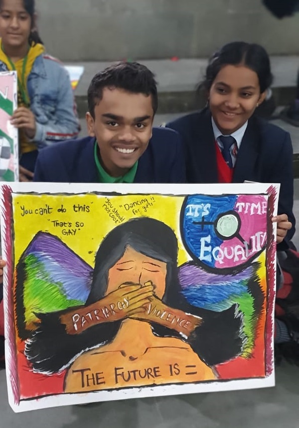 RyanIntlGrp's tweet photo. Day 4 saw diverse artistry at #RyanICF!
Students displayed an array of talents on the theme #GenerationEqual. The art was a visual treat & gave a strong message of #GenderEquality. Here are some glimpses.
#RyanInternationalChildrensFestival
#RyanInternationalSchool https://t.co/MznzkNsuTm
