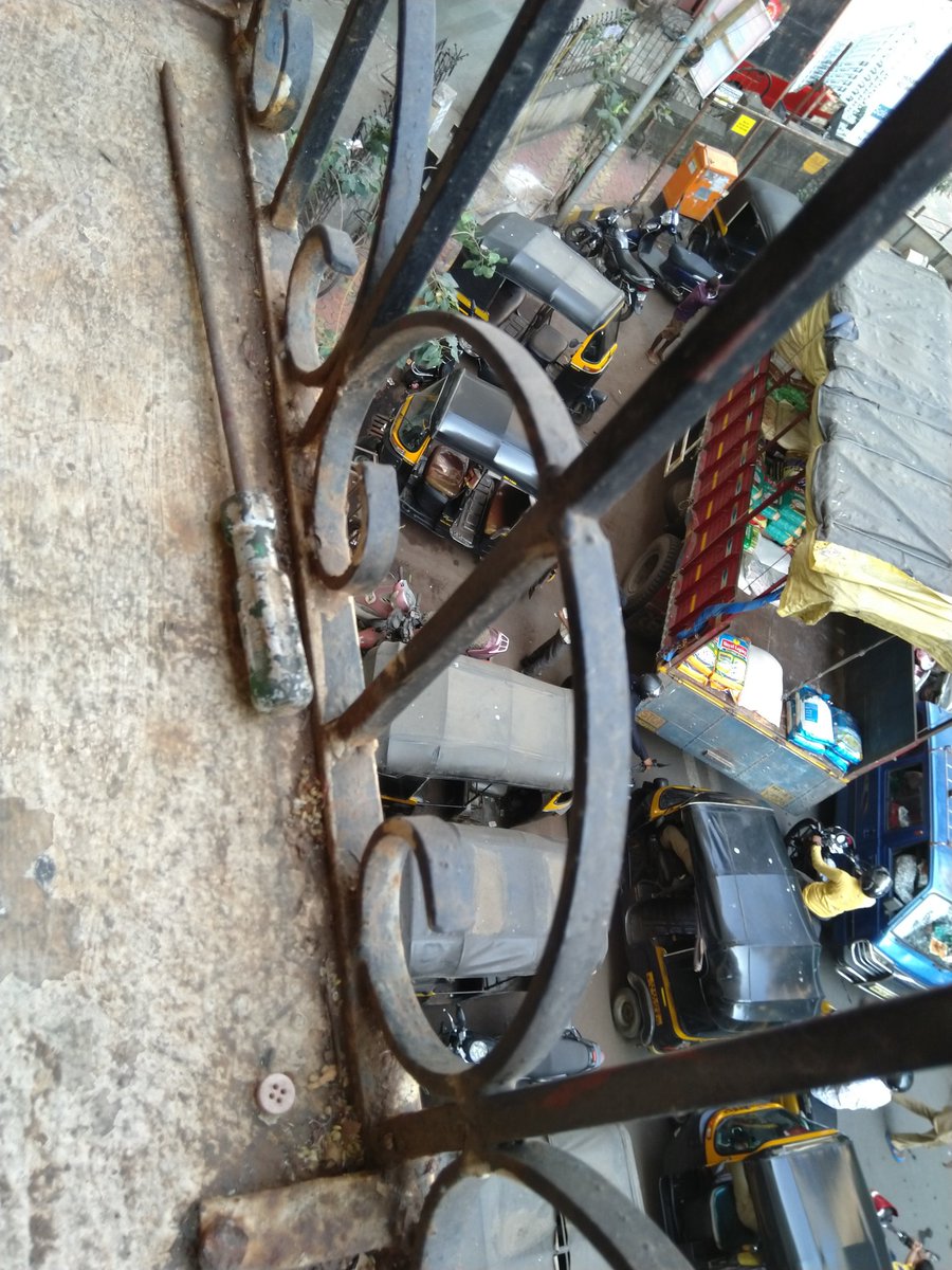 Vehicles parked on both sides of the road on R. Patuck lane Vakola dhobighat 
These vehicles are not moved since days.