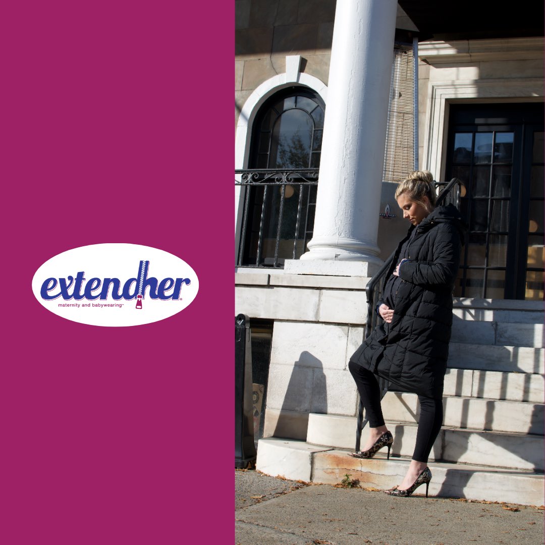 extendher's tweet image. Shopping for an expecting mom this holiday season?🎄⁣
⁣
Looking for the perfect gift to give her?🎁 ⁣
⁣
Check out the Extendher!⁣
⁣
A maternity and baby wearing jacket extender👶 ⁣
⁣
Visit our website to learn more about the Extendher!⁣
⁣
👉 extendher.com