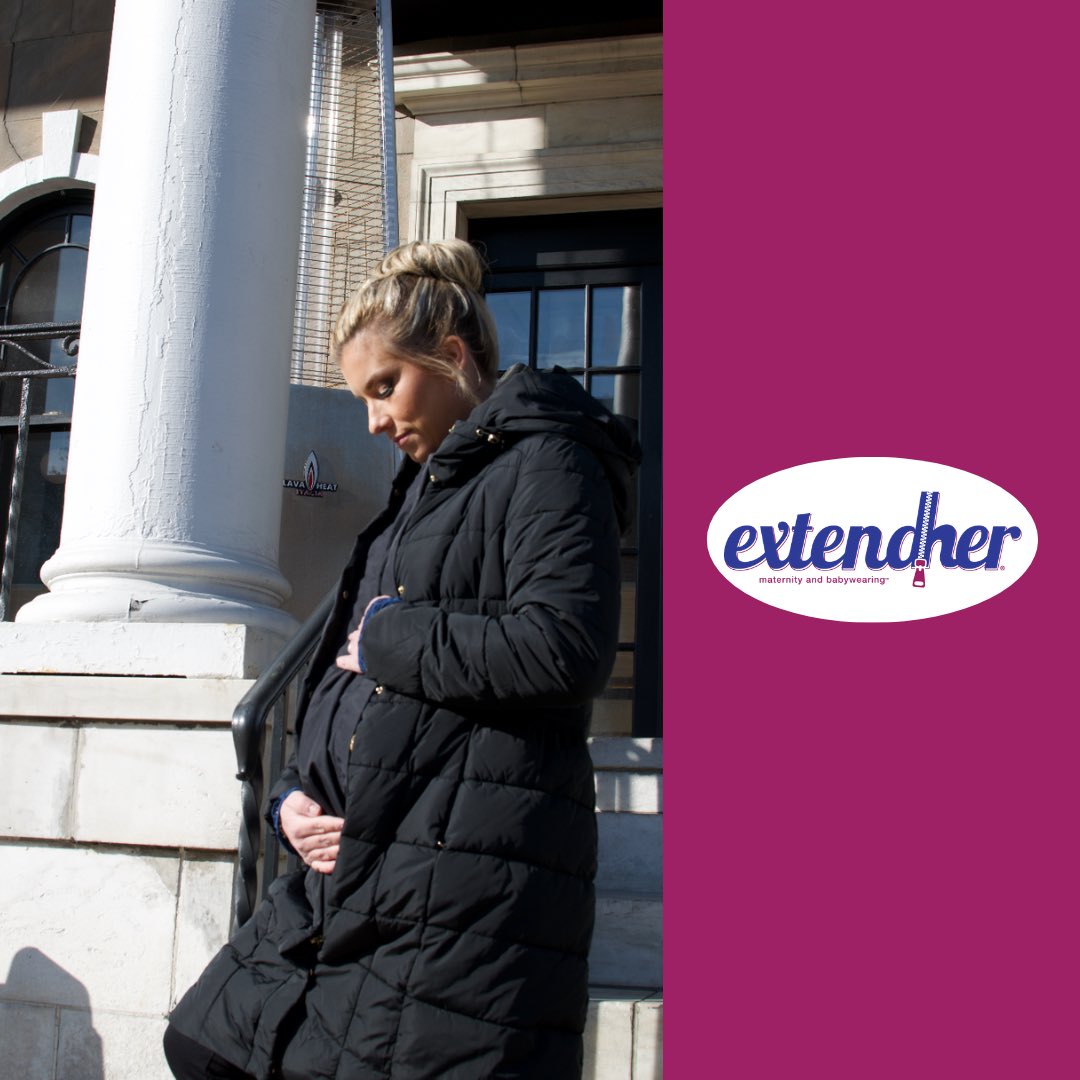 extendher's tweet image. Shopping for an expecting mom this holiday season?🎄⁣
⁣
Looking for the perfect gift to give her?🎁 ⁣
⁣
Check out the Extendher!⁣
⁣
A maternity and baby wearing jacket extender👶 ⁣
⁣
Visit our website to learn more about the Extendher!⁣
⁣
👉 extendher.com