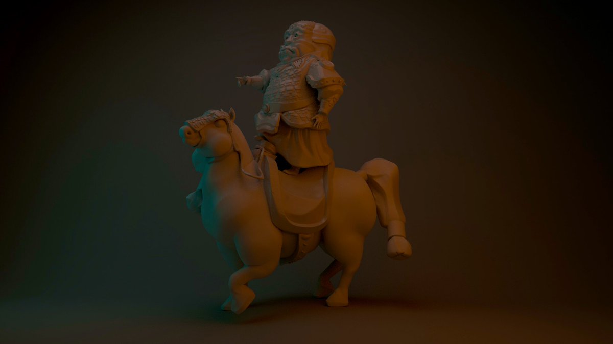 AthalaGt's tweet photo. Modelado en Zbrush por mi. Concept art: @brick_tan https://t.co/EqnkZmrFtc