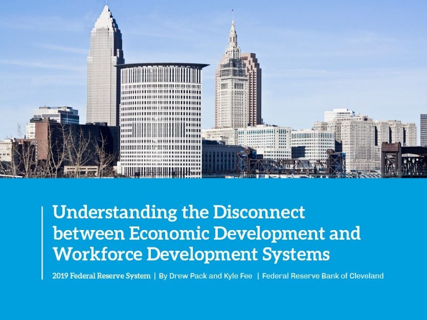 ClevelandFed's tweet image. Learn how the collaboration of workforce and economic development will benefit individuals, businesses, and the local economy.  ow.ly/uwVY50xxvsI #InvestInWork
