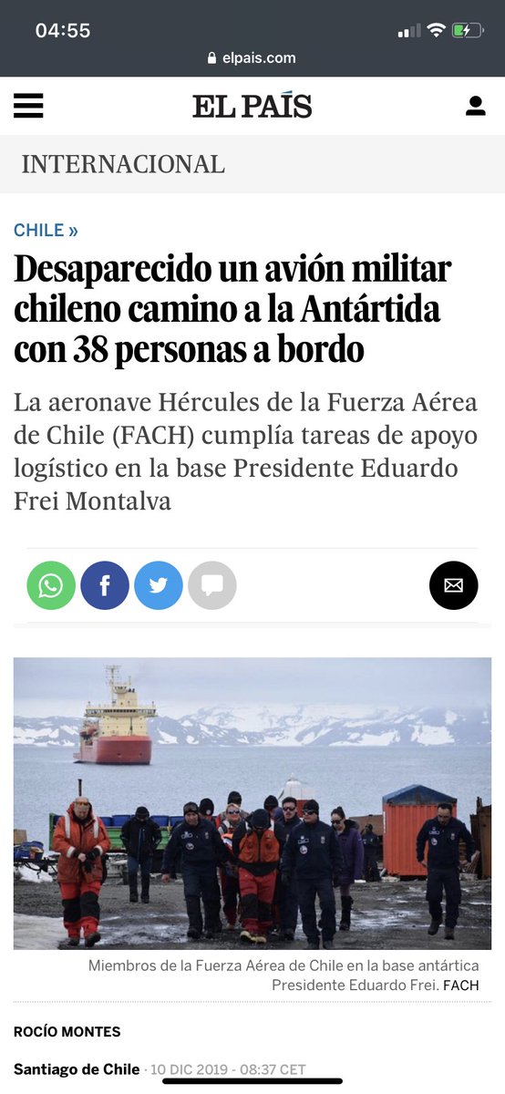cesar_quezada's tweet photo. En este momento hace una semana comenzaba la cadena nacional desde Chabunco por la caída del #HerculesC130 ✈️ la cual puso a #PuntaArenas en los ojos de todo el mundo ojalá sigan encontrando lo maximo posible y que algún día se sepa que paso #puq #Fach #Aeronautica #HerculesFACH https://t.co/xE9gd508kw