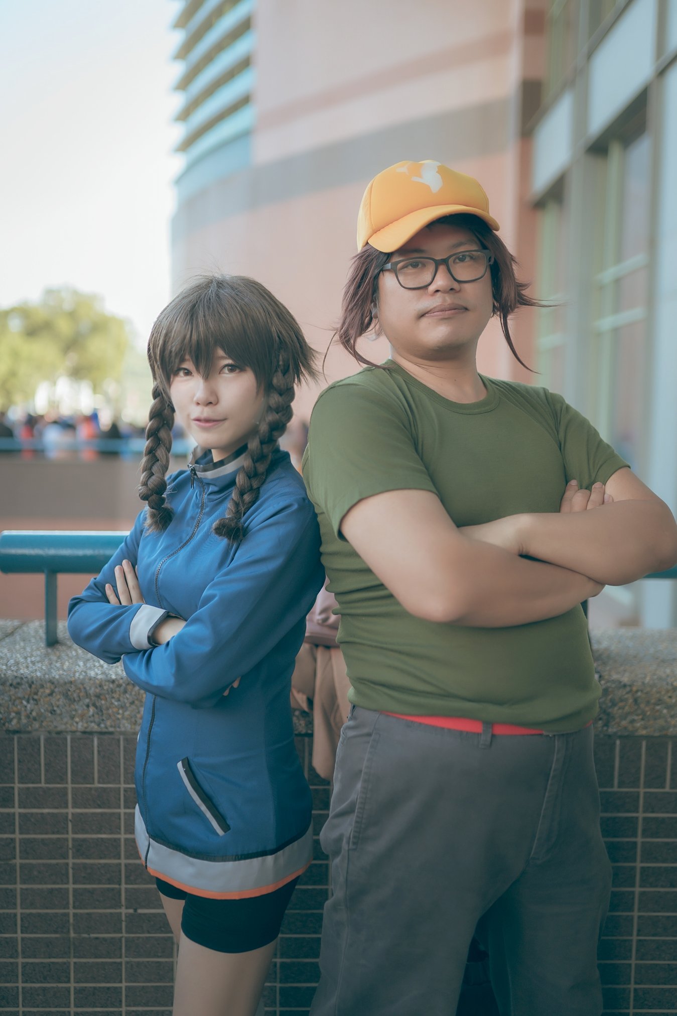 みふ 台湾コスプレイヤー 父さん シュタゲ シュタインズゲート 阿万音鈴羽 橋田至 コスプレ T Co Qkobhswrp7 Twitter