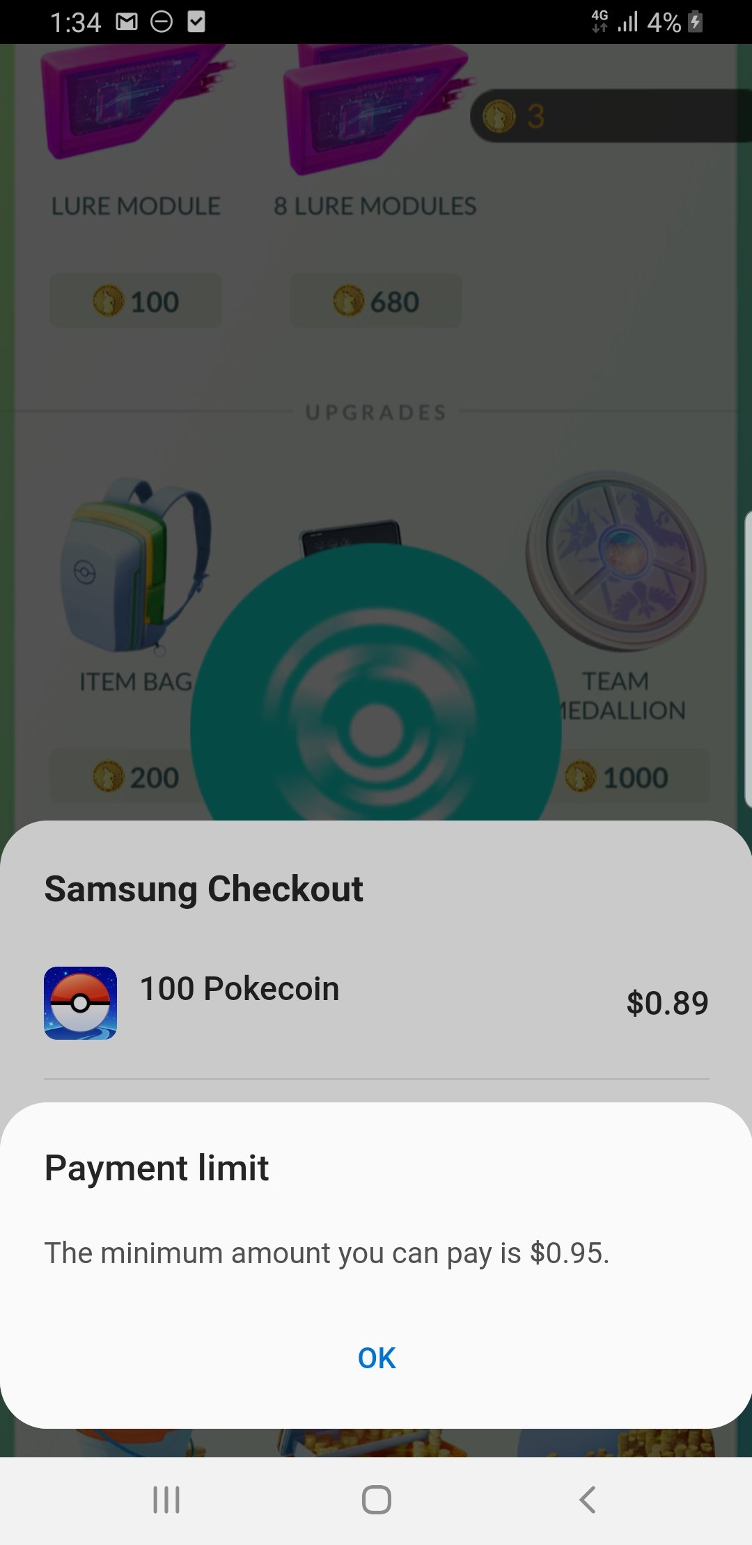 Samsung Store VS Playstore. In Brazil pokecoins are 50% cheaper in  Playstore for the pack with 100 coins. : r/TheSilphRoad