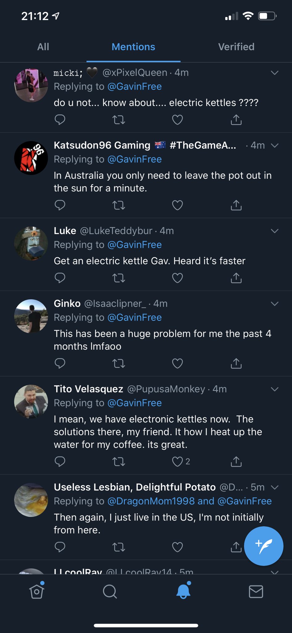 Gavin Free on Twitter "Lol, what? I am literally talking about