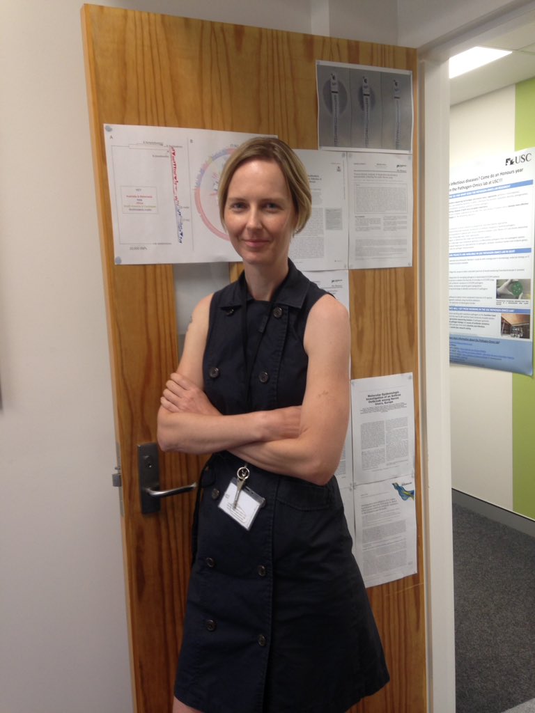 CBioinnovation's tweet image. We congratulate newly minted #Genecology Assoc Prof @Dr_ErinPrice on her promotion to Level D 🎉💐
@Dr_ErinPrice is a fantastic researcher, mentor, co-leader of #pathogenomics group @usceduau