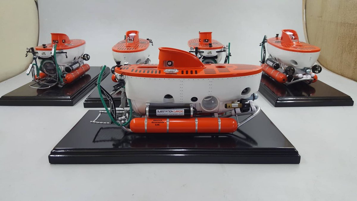 modelworkdirect's tweet image. This Curasub is a replica of a small underwater Submarine used by Oceanographers to study, Notice the attention to detail and surface articulation.Visit us on Web @ modelworksdirect.com or Call us 1-844-8MODELS For more info. #CustomSubmarineModel #CustomShipModel