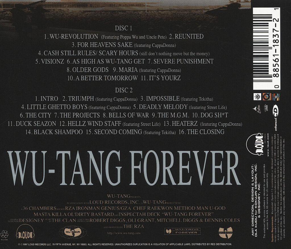 What is your favorite track?Wu-Tang Forever is the second studio album of W...