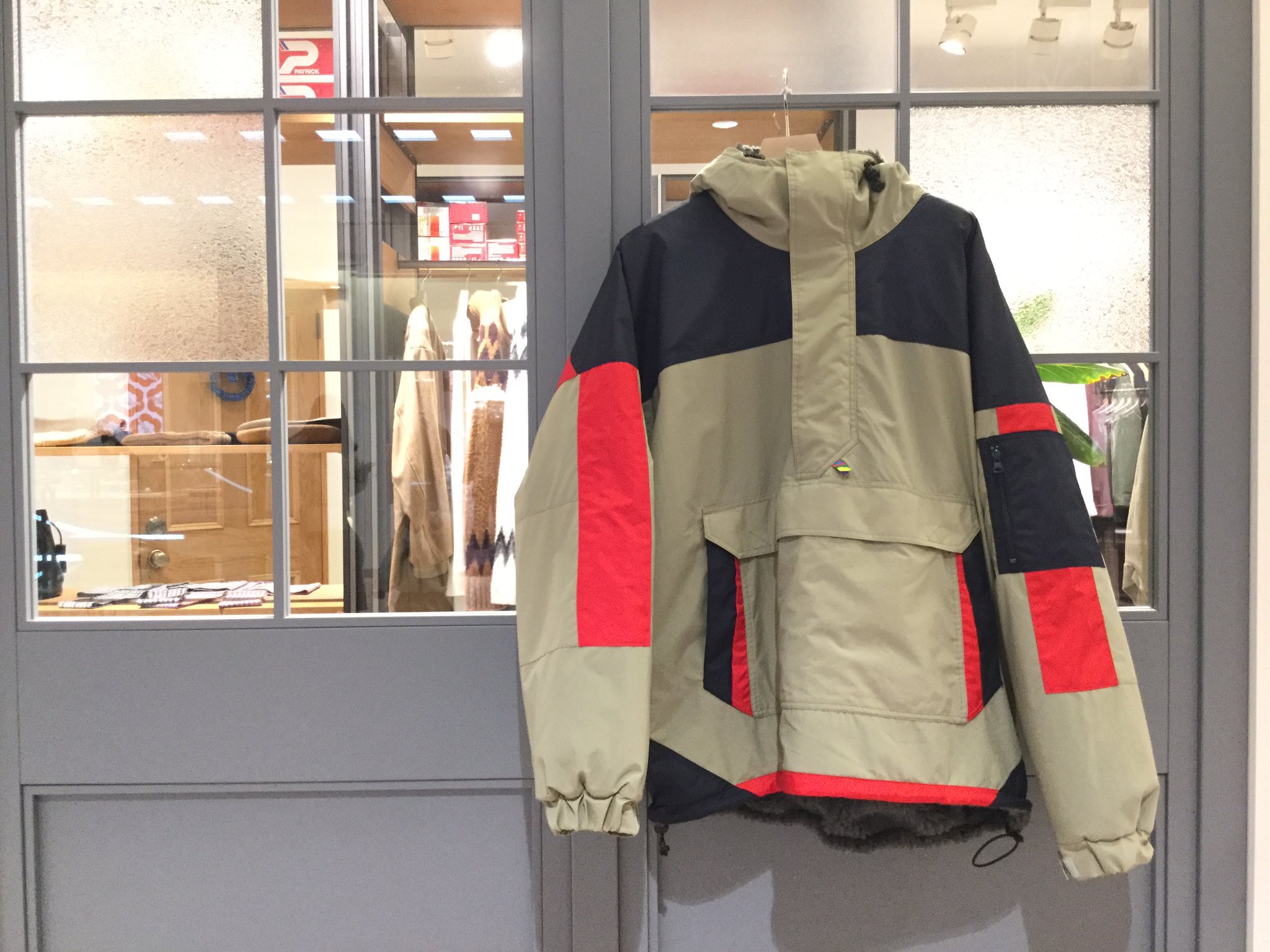 1LDK terrace on X: "is ness “REVERSIBLE PULLOVER SWITCHING JACKET