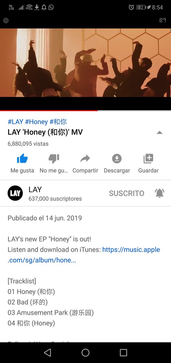 florneni29's tweet image. Stream #EXO del día, se que a nadie le importa pero así poco a poco a cortamos la brecha 40m #OBSESSION #ObsessionWithEXO @weareoneEXO @exoonearewe