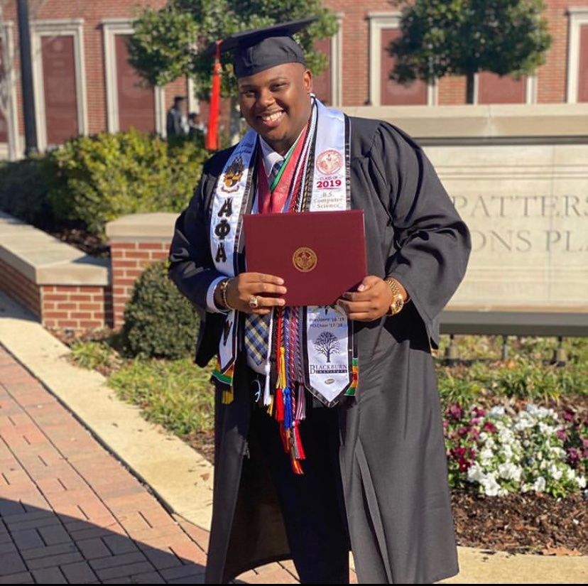 Congratulations to Jay Cunningham for completing his B.S degree in Computer Science. Jay Cunningham will now be pursuing his doctorate in Human Centered Design and Engineering at The University Of Washington.