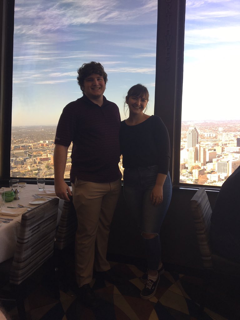 nthorntoncasa's tweet image. My #UTSAGrad19 #proudparents #21anddone