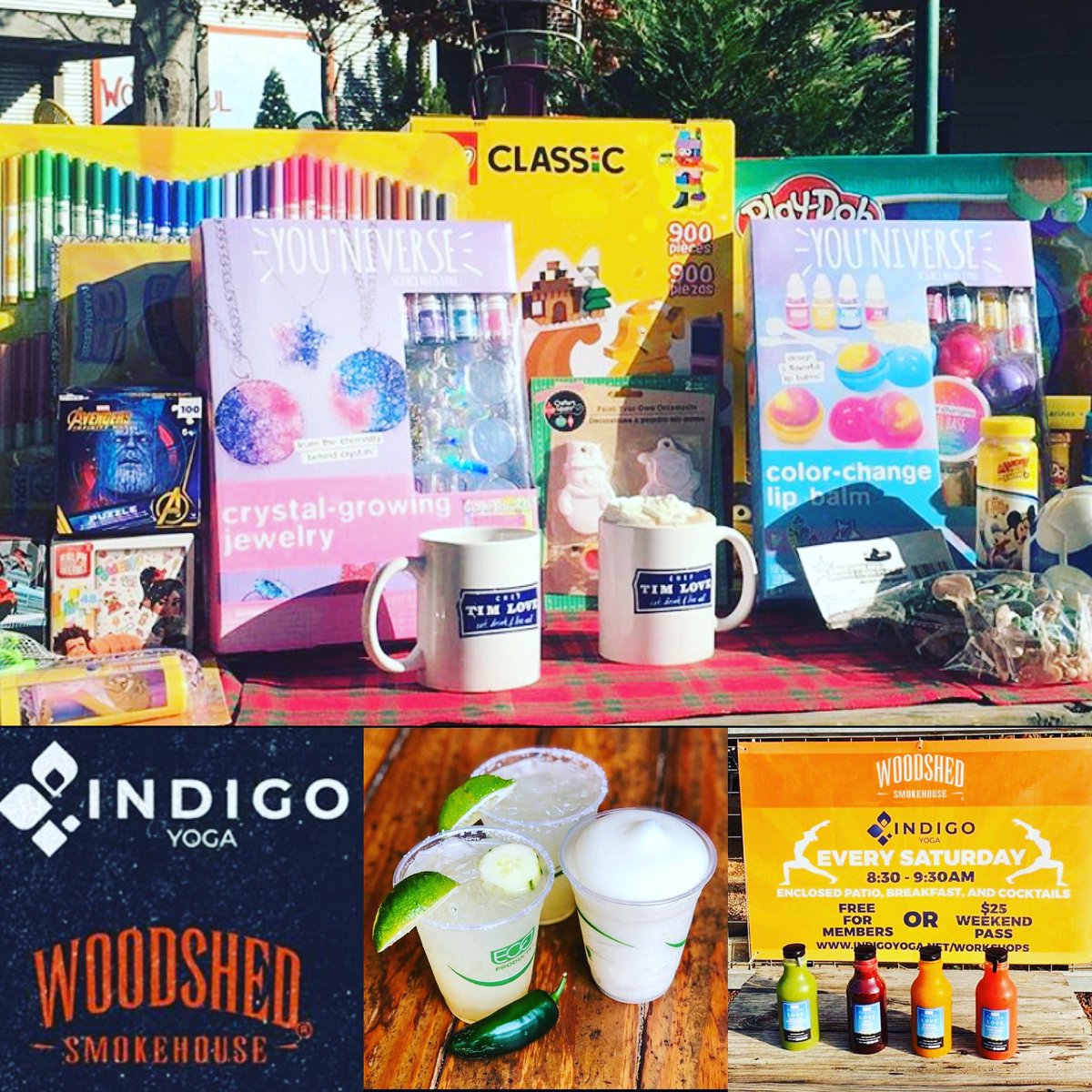 Woodshed Smokehouse (@woodshedsmokin) on Twitter photo Get into the giving spirit @woodshedsmokin! Donate a new, unwrapped toy #downbytheriver and receive a ticket for a drink, juice, or alcoholic beverage now thru Dec. 21!! #toysfortoddies #happyholidays #giveback #eatdrinkandGIVEwell <a href="/indigoyoga/">Indigo Yoga</a> Get into the giving spirit @woodshedsmokin! Donate a new, unwrapped toy #downbytheriver and receive a ticket for a drink, juice, or alcoholic beverage now thru Dec. 21!! #toysfortoddies #happyholidays #giveback #eatdrinkandGIVEwell <a href="/indigoyoga/">Indigo Yoga</a>