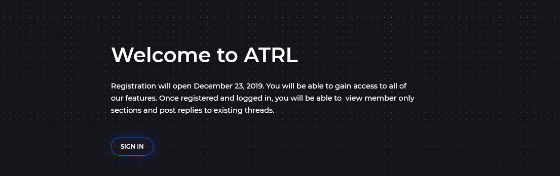 Atrl Will Open Registration On December 23rd Hallyu