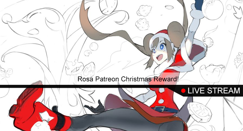 Live on twitch! Working more on Rosa for Patreons Christmas Reward!

https://t.co/rGWCQKRnJF 