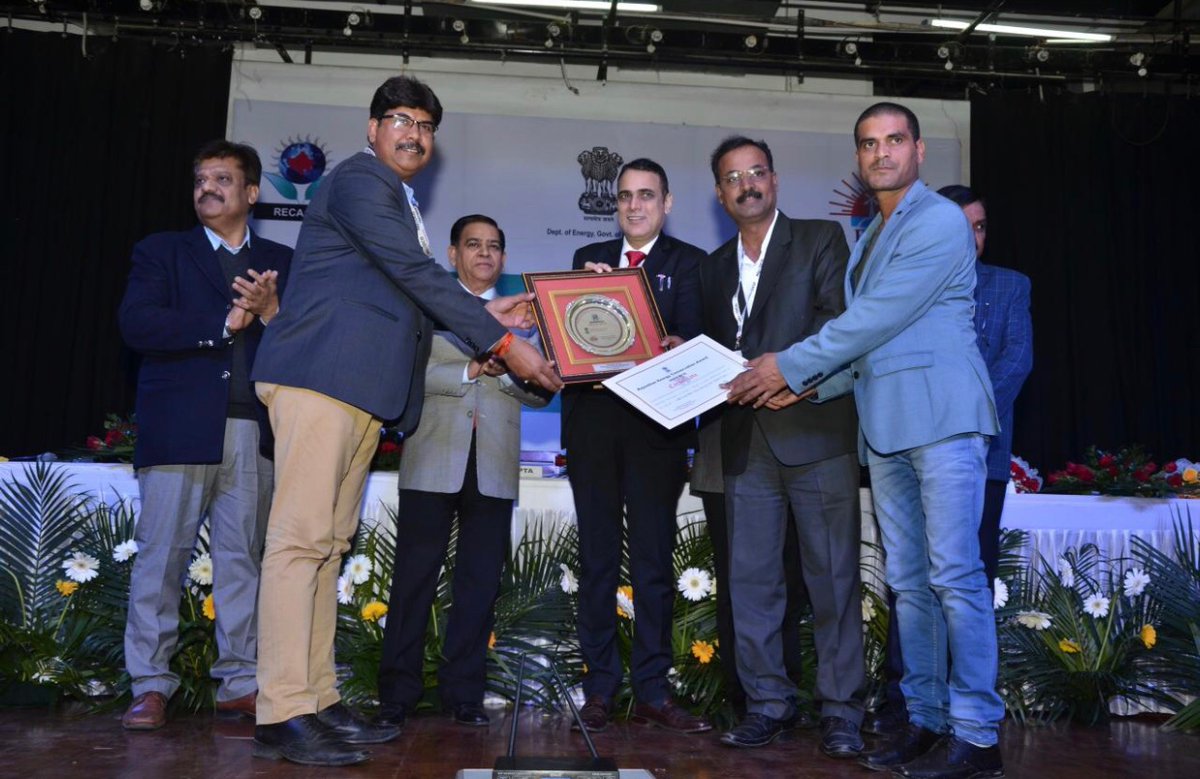 NuvocoVistas's tweet photo. Nuvoco’s #Chittorgarh Cement Plant has bagged the Second Prize for #efficient utilization and measurable conservation of #energy under #LargeScaleIndustry category in the recently held #10thEnergyConservationAward by #RajasthanRenewableEnergyCorporationLimited in Jaipur. https://t.co/DvbJ64RiQW