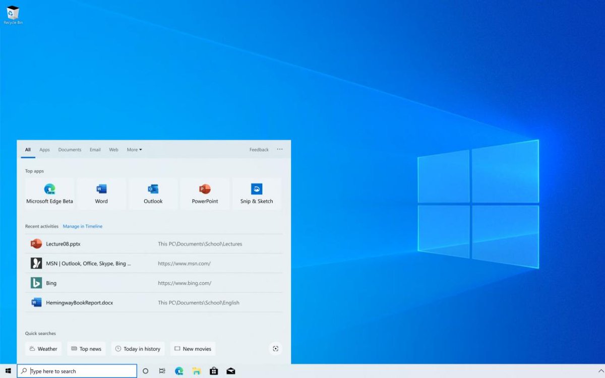 darrenculbreath's tweet image. #WindowsSearchBar becomes a #Bing-powered mini web browser #SlashGear   @slashgear
