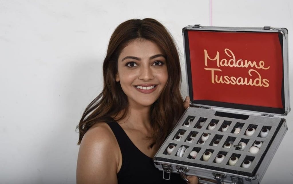 #KajalAggarwal becomes the 1st Actress from the South Indian Movie industry to get her own wax statue at #MadameTussauds at the #MadameTussaudsSingapore.