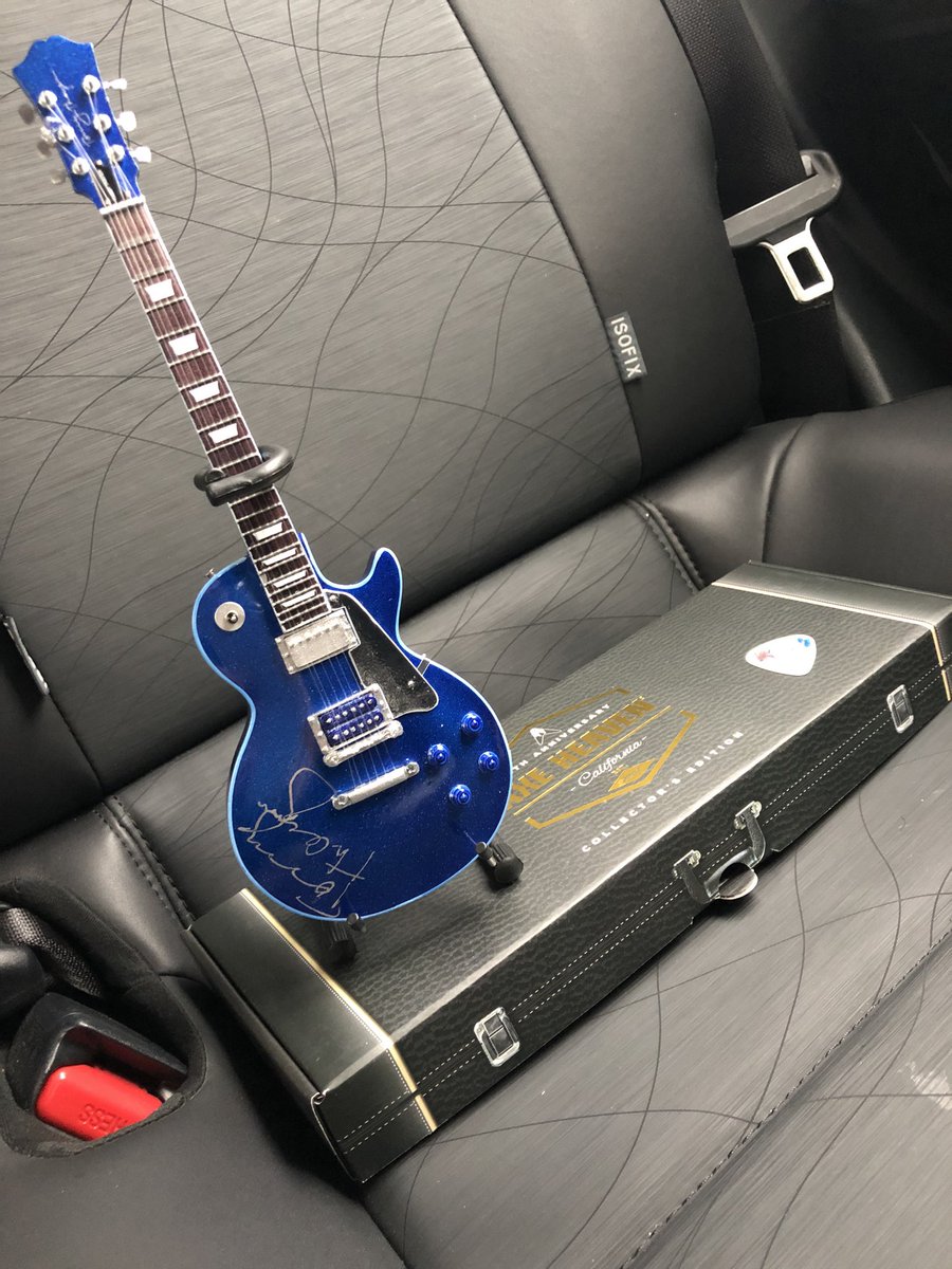 KISS キッス トミー・セイヤー サイン入 ミニギター レア 希少