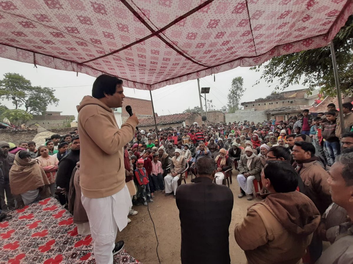varungandhi80's tweet photo. Visited 19 villages in Baheri, in my constituency Pilibhit. Addressed grievances and flagged off a couple of important development projects at the village and district levels. https://t.co/EQtJTeA9I2