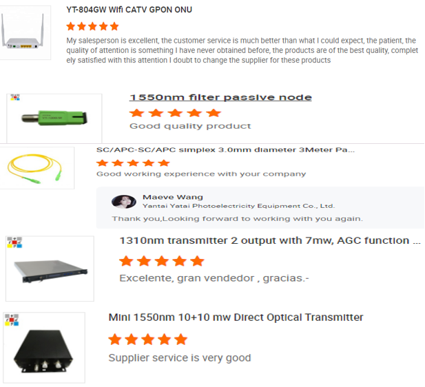 YataiCo's tweet image. Got feedback from customers, good comments.

Welcome to visit our website: ytdq.com.cn
#opticalsplitter
#hdmimodulator
#opticaltransmitter