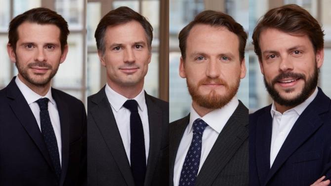 DecideursJur's tweet photo. Darrois Villey Maillot Brochier promeut quatre #avocats en qualité de counsel : Guillaume Aubron, François de Bérard, Christopher Grey et Rémi Lorrain ➡️ https://t.co/3N3pHqElNw #nomination https://t.co/saZ05w3oV5