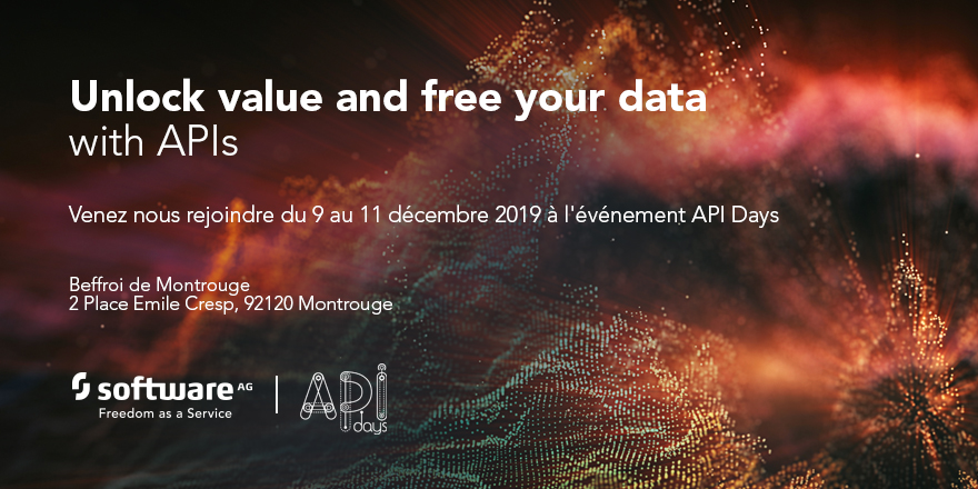 SoftwareAG_FR's tweet photo. #APIdaysParis approche... prêts à partager vos avis et expériences ?
Venez participer à notre Talk "#Microservice Architectures: Agility Vs Complexity".
Si vous n'avez pas encore vos places, il est encore temps ! https://t.co/mdvxdXShXh
#API #APIStrategies #apidevelopment https://t.co/ow3F8ZWCIV