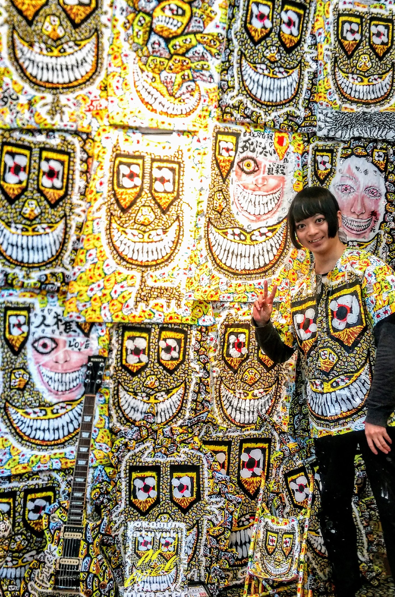 横岑竜之(よこみねたつゆき) 「ハッピーモンスター 」「HappyMonster 横岑竜之(よこみねたつゆき) 「ハッピーモンスター 」「HappyMonster