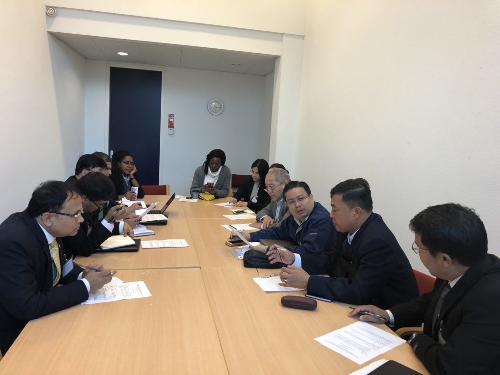 SharonRRivera's tweet photo. Participants to the Global Stakeholders Forum discuss how implementing legislation on the #CWC can promote national security and economic development and help protect the environment...@OPCW https://t.co/nTXW8p4nQK