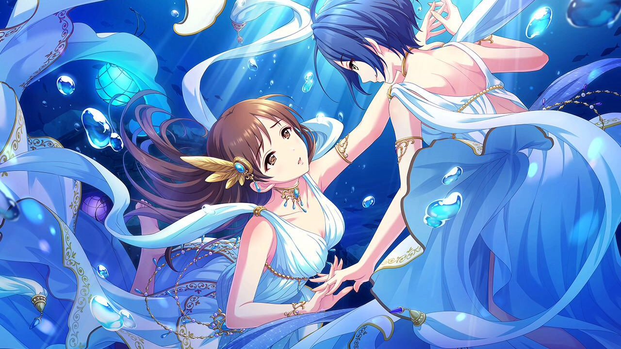 新田美波　UR 女神は朝焼けの海に 新田美波【UR】{ECP02-U01} - カード