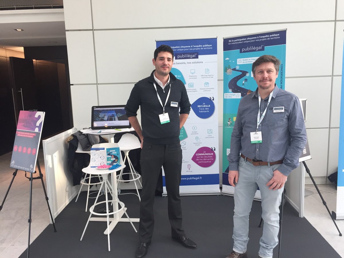 Retrouvez <a href="/Publilegal1846/">PUBLILEGAL</a> aujourd'hui au 31e Forum de la communication publique et territoriale organisé par <a href="/cap_com/">Cap'Com</a> qui se déroule au Palais des Congrès de Bordeaux. #capcom19 #compublique