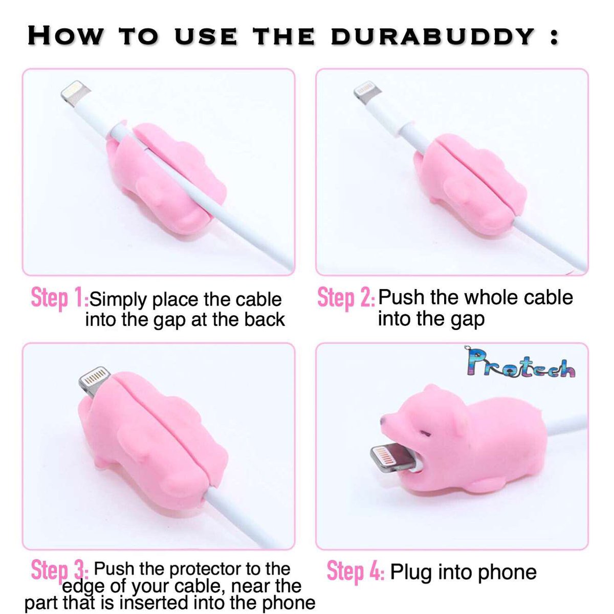 protech_bcs's tweet image. A little explanation on just how our product works🙈 We’ve broken down all the facts for you on just why you should buy🧐 Also included is how to insert your durabuddy onto the lead! Swipe to see☺️ (Dm us for orders on any animal you like🥳)