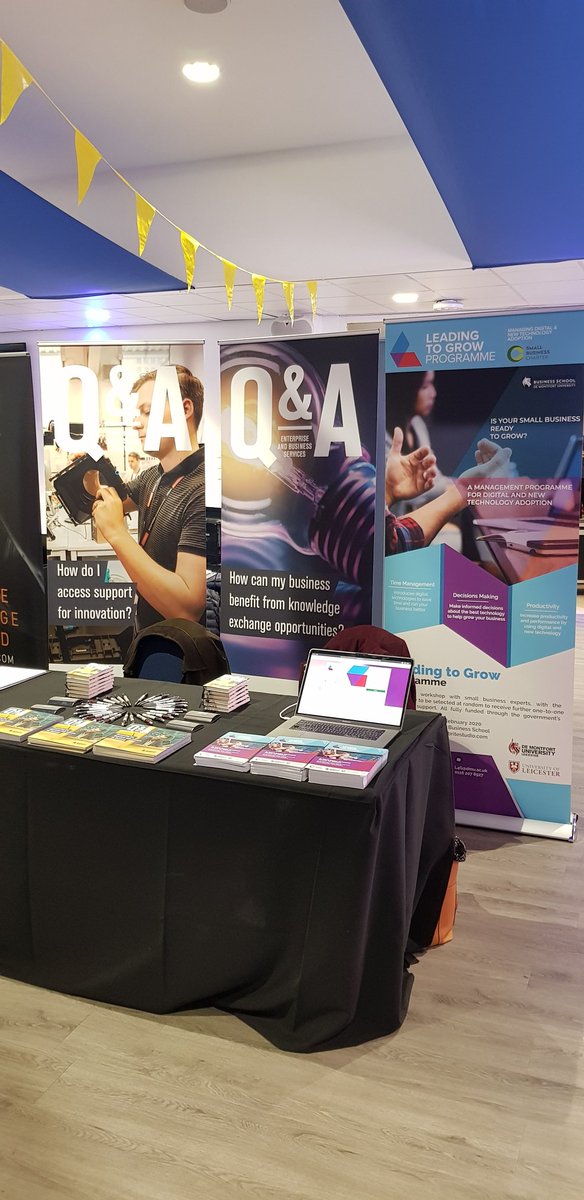 L4GDMU's tweet photo. We're at the @TheMBNetwork today on stand 30. @freddieoshea and @warycat are happy to have a chat about our upcoming programmes. 

#leadership #business #expo #growth #development @CEntIntDMU @dmuenterprise https://t.co/vh4MxztdFE