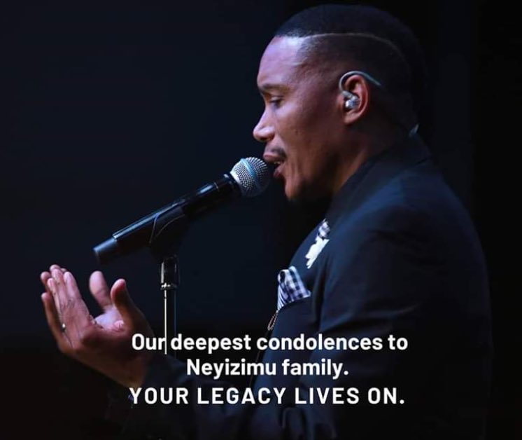 EccSandton's tweet photo. May his soul Rest In Peace 
#RIPNeyiZimu https://t.co/gVu4JPz7t5