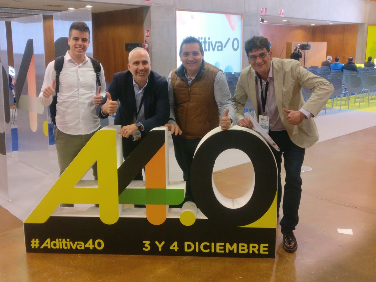 Otro años más, hemos participado en el II Congreso #Aditiva40,  que pretende impulsar el conocimiento en torno a la Fabricación Aditiva y promover la apuesta de las empresas por adaptarse a los requerimientos del 4.0.