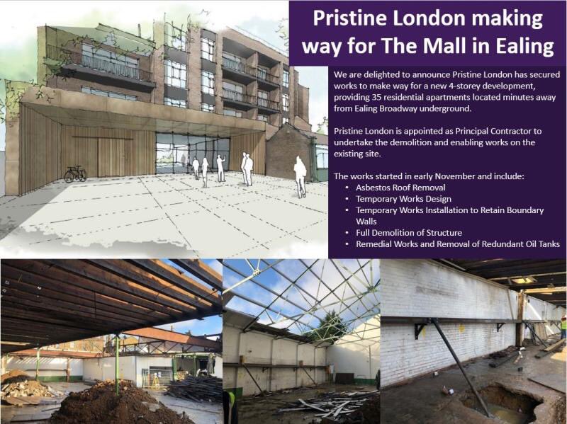 We are delighted to announce another exciting project the team are on site with. 
Appointed as Principal Contract the works are for a prestigious residential developer. 

#PrincipalContract #PristineLondon #Residential #Demolition #RemedialWorks