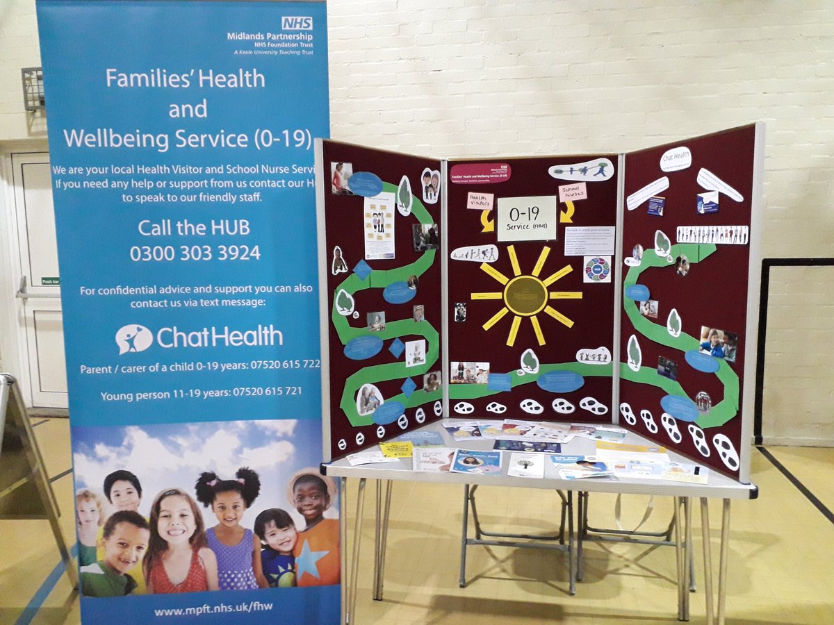 Carrieloucam's tweet photo. 0-19 service are at Cannock Chase VCSE Locality Networking forum this morning at Rugeley Community Centre promoting our service. @SupportStaffs @mpftnhs #CandF https://t.co/jdAgoN4o04