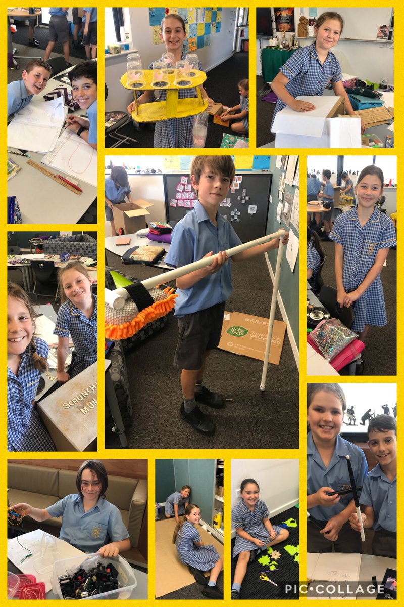 Creative products to fix potential problems and support our exciting business ventures.  The materials and production costs have been included (as expenses) into our budgets. Proud of my entrepreneurs/innovators. #designtech #moneysmart <a href="/OurLadyofGrace3/">Our Lady of Grace School-North Beach</a>