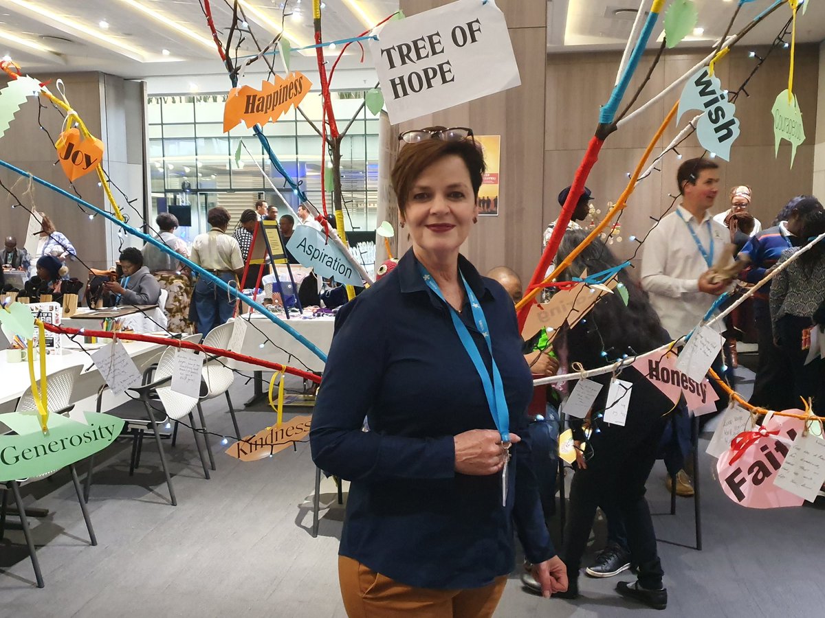 "Today, #InternationalVolunteersDay, we are mindful of the power of employee volunteering. Research reveals that those who volunteer have a heightened sense of wellbeing as a result. This speaks directly to their sense of purpose as engaged employees," says Gill Bates, CAFSA CEO