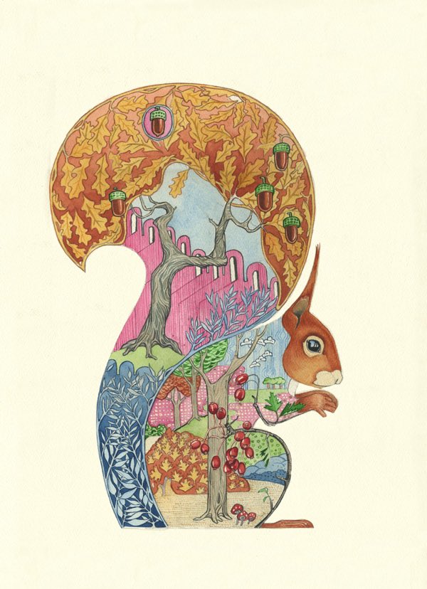 Inevitably, fact and fiction become confused in Ratatoskr’s stories and even, as it says in the Gylfaginning of the Prose Edda, some “slanderous gossip” creeps in. (Image, Daniel Mackie)