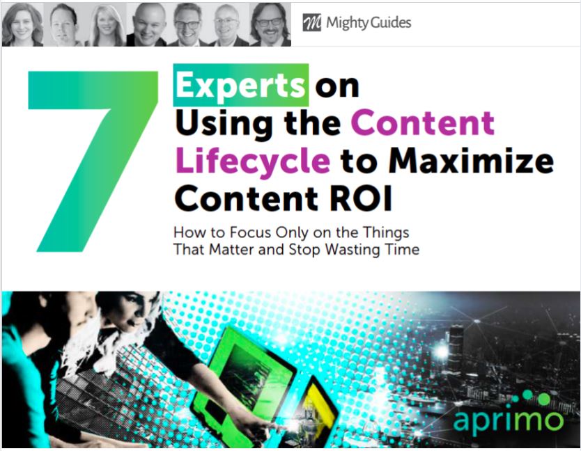 7 Experts on Using the Content Lifecycle to Maximize Content ROI. Important insights from #marketing #experts about managing each stage of the content lifecycle: #ideate, #plan, #budget, #create, #distribute and #analyze. @Aprimohttps://mightyguides.com/aprimo-7-experts-on-using-the-content-lifecycle-to-maximize-content-roi/ …